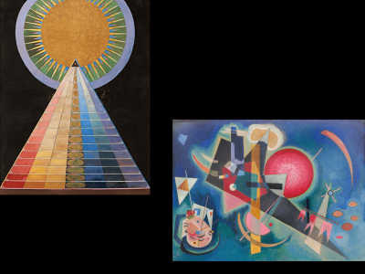 Kandinsky,Wassily. Im Blau. 1925
